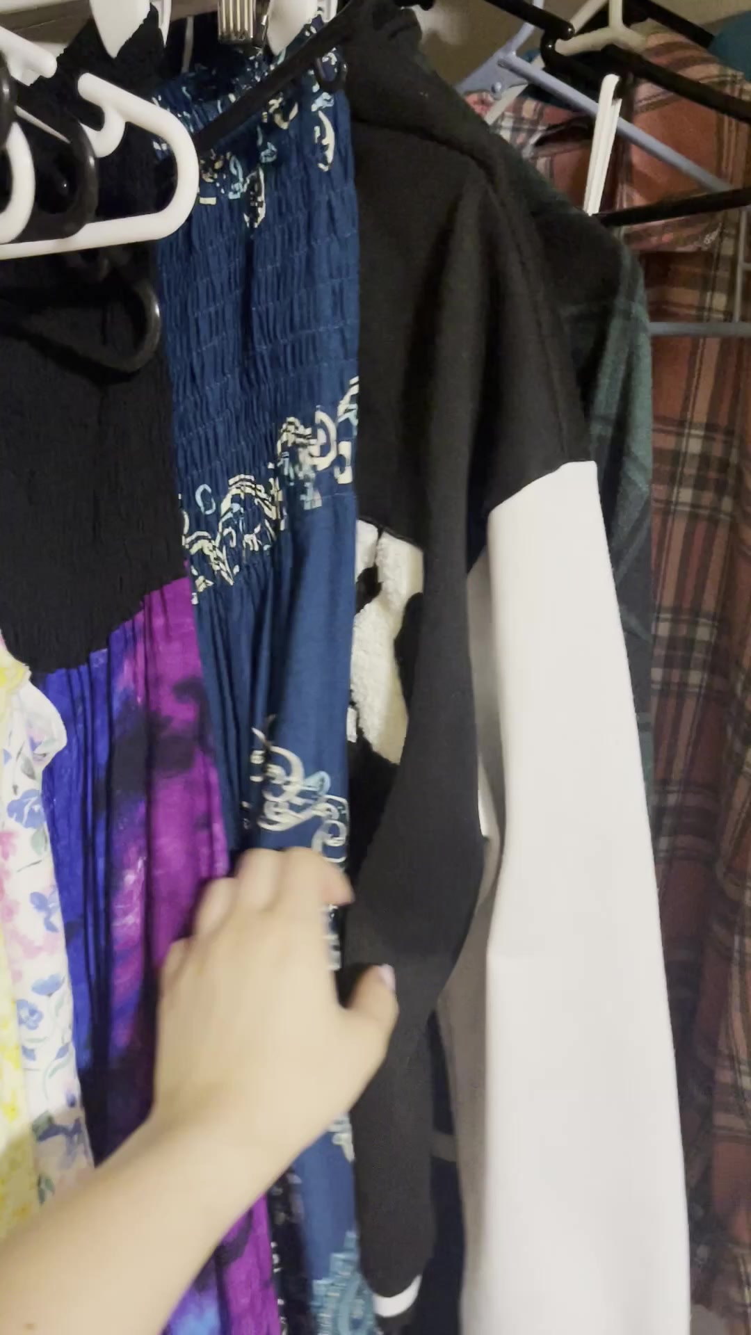 Wardrobe of dresses because pants will not work